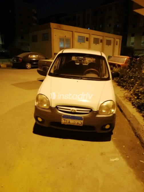 هيونداي اتوس 2000 أبيض يدوي مستعملة للبيع في القاهرة الكبرى ( القاهرة - الجيزة) - 8
