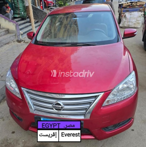 Nissan Sentra 2023 Red Automatic Used for Sale in El Haram - 2