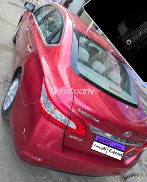 Nissan Sentra 2023 Red Automatic Used for Sale in El Haram - 3