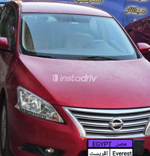 Nissan Sentra 2023 Red Automatic Used for Sale in El Haram - 5