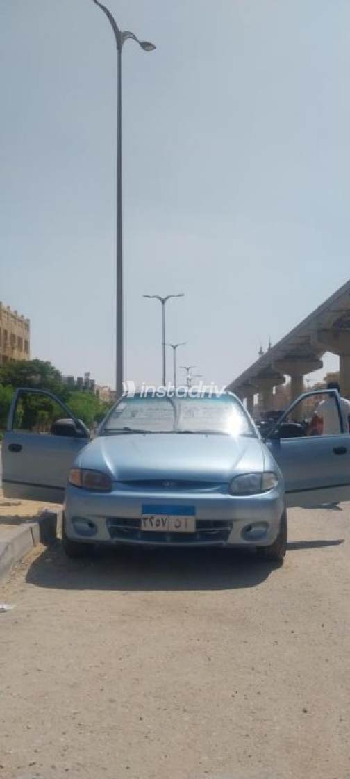 Hyundai Accent 1999 Blue Automatic Used for Sale in 6 October - 2