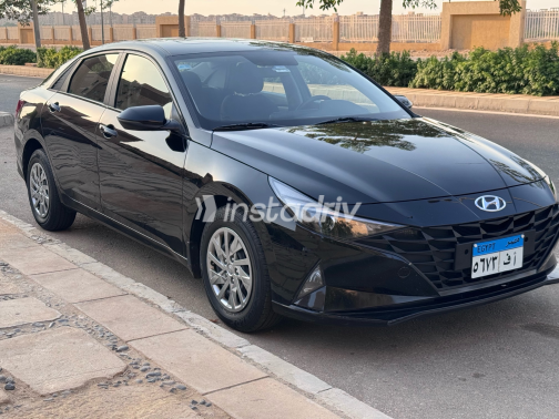 هيونداي إلنترا سى ان 7 2021 أسود أوتوماتيك مستعملة للبيع في القاهرة الكبرى ( القاهرة - الجيزة) - 3
