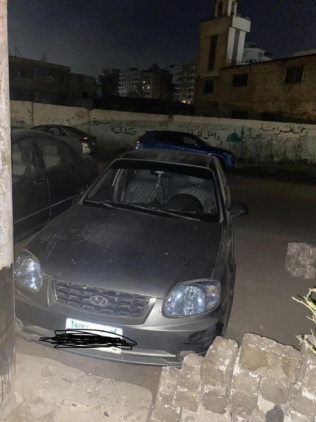 هيونداي فيرنا 2012 فضي أوتوماتيك مستعملة للبيع في طنطا