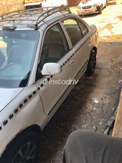 Hyundai Accent 2006 White Automatic Used for Sale in Giza - 1