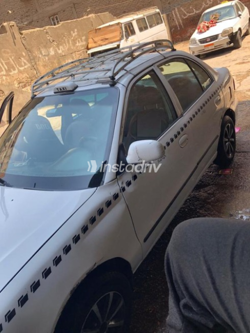 Hyundai Accent 2006 White Automatic Used for Sale in Giza - 3
