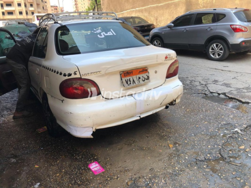 Hyundai Accent 2006 White Automatic Used for Sale in Giza - 7
