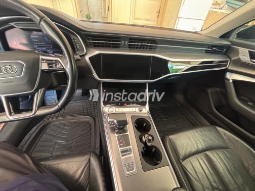 اودي A6 2020 أسود أوتوماتيك مستعملة للبيع في القاهرة الكبرى ( القاهرة - الجيزة) - 1