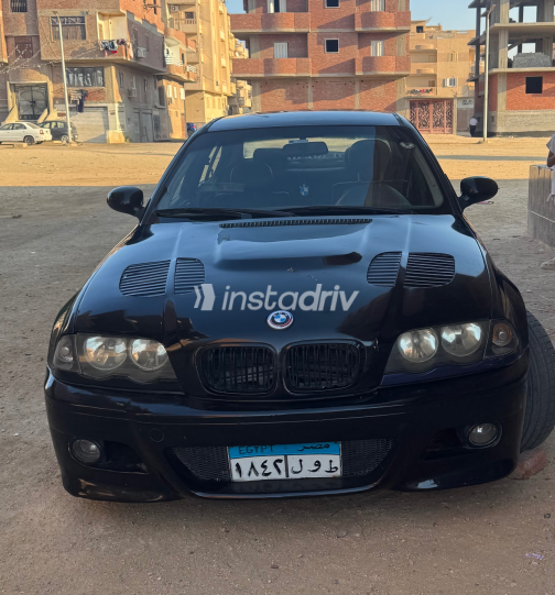 بي ام دبليو 318 2001 أسود أوتوماتيك مستعملة للبيع في القاهرة الكبرى ( القاهرة - الجيزة) - 3