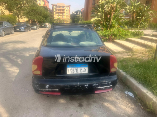 Daewoo Lanos 2 2002 Black Manual Used for Sale in Greater Cairo ( Cairo + Giza) - 1