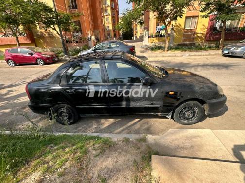 Daewoo Lanos 2 2002 Black Manual Used for Sale in Greater Cairo ( Cairo + Giza) - 2
