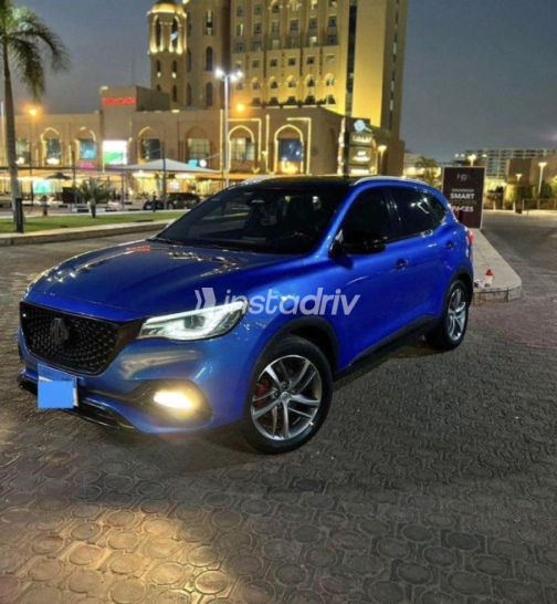 ام جى اتش اس 2021 أزرق غامق أوتوماتيك مستعملة للبيع في مصر الجديدة - 9