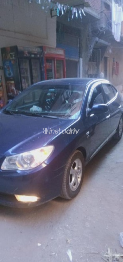 Hyundai Avante 2008 Dark Blue Automatic Used for Sale in Alexandria - 4