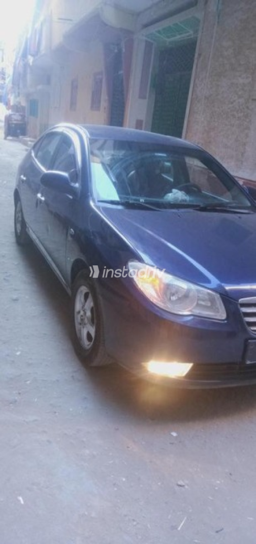Hyundai Avante 2008 Dark Blue Automatic Used for Sale in Alexandria - 7