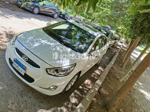Hyundai Accent RB 2026 White Automatic Used for Sale in Greater Cairo ( Cairo + Giza) - 3