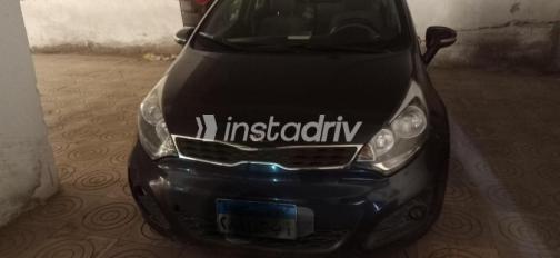 Kia Rio 2014 Blue Automatic Used for Sale in Nasr city - 1