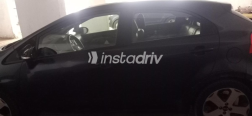 Kia Rio 2014 Blue Automatic Used for Sale in Nasr city - 3