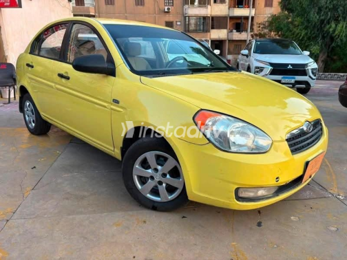 هيونداي اكسنت RB 2006 أصفر أوتوماتيك مستعملة للبيع في مدينة نصر - 5