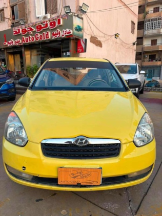 هيونداي اكسنت RB 2006 أصفر أوتوماتيك مستعملة للبيع في مدينة نصر