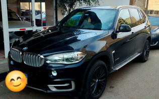 بي ام دبليو X5 2015 أسود أوتوماتيك مستعملة للبيع في القاهرة الكبرى ( القاهرة - الجيزة)