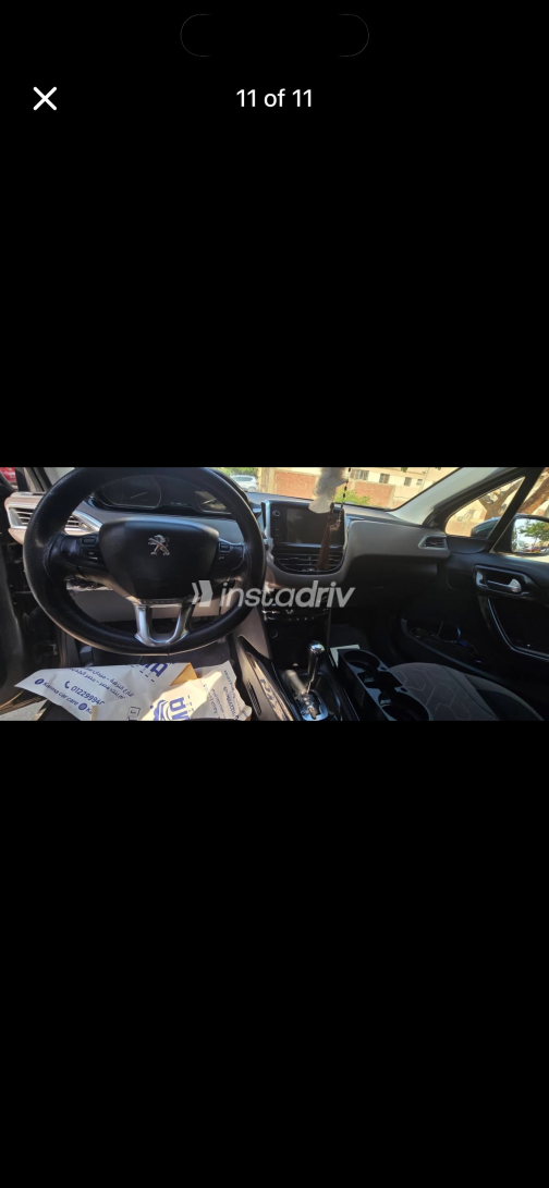 Peugeot 2008 2015 Gray Automatic Used for Sale in Greater Cairo ( Cairo + Giza) - 3