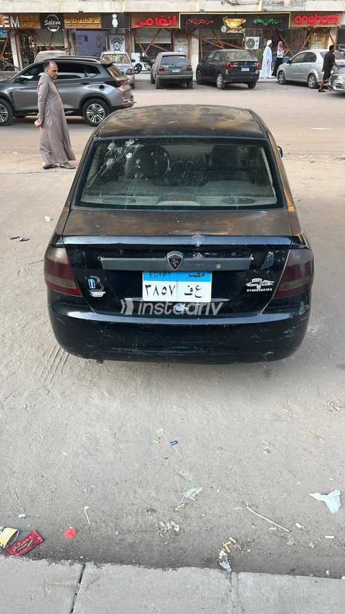 Proton Saga 2010 Black Automatic Used for Sale in Greater Cairo ( Cairo + Giza) - 2