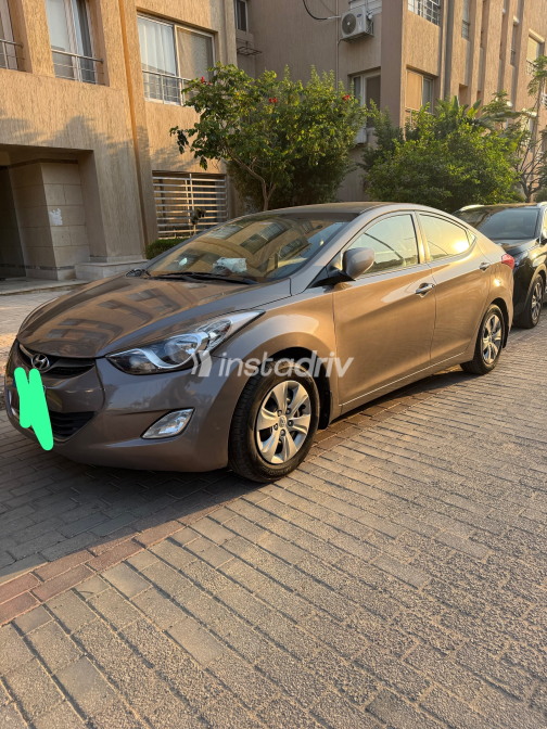 Hyundai Elantra MD 2013 Bronze Automatic Used for Sale in Greater Cairo ( Cairo + Giza) - 1