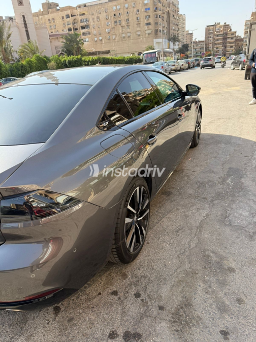 Peugeot 508 2022 Gray Automatic Used for Sale in Greater Cairo ( Cairo + Giza) - 3