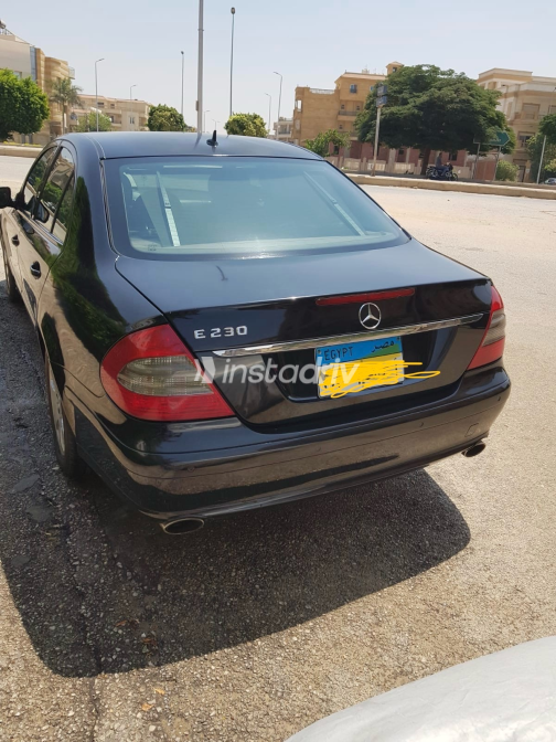 مرسيدس E 230 2008 أسود أوتوماتيك مستعملة للبيع في القاهرة الكبرى ( القاهرة - الجيزة) - 2