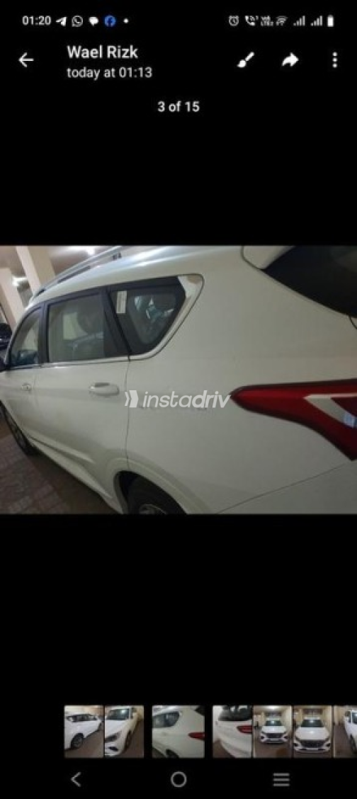 Jetour X70 2022 White Automatic Used for Sale in Greater Cairo ( Cairo + Giza) - 3