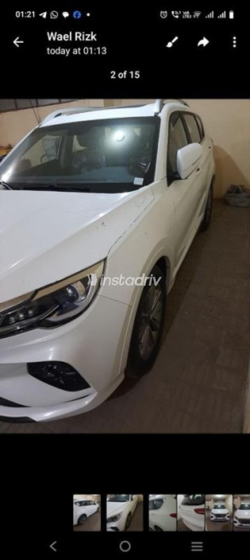 Jetour X70 2022 White Automatic Used for Sale in Greater Cairo ( Cairo + Giza) - 4