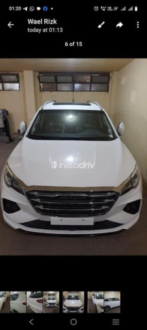Jetour X70 2022 White Automatic Used for Sale in Greater Cairo ( Cairo + Giza) - 6