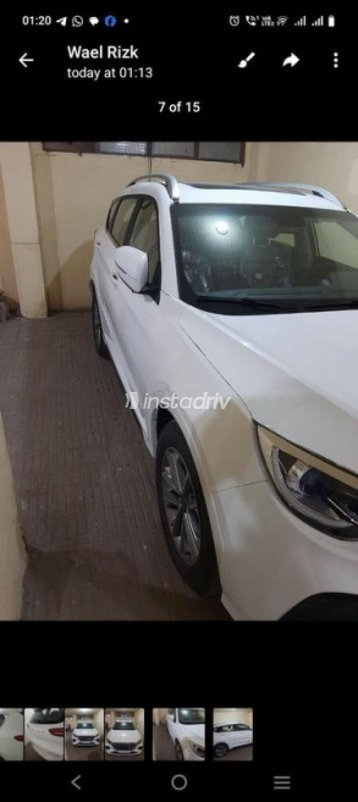 Jetour X70 2022 White Automatic Used for Sale in Greater Cairo ( Cairo + Giza) - 7