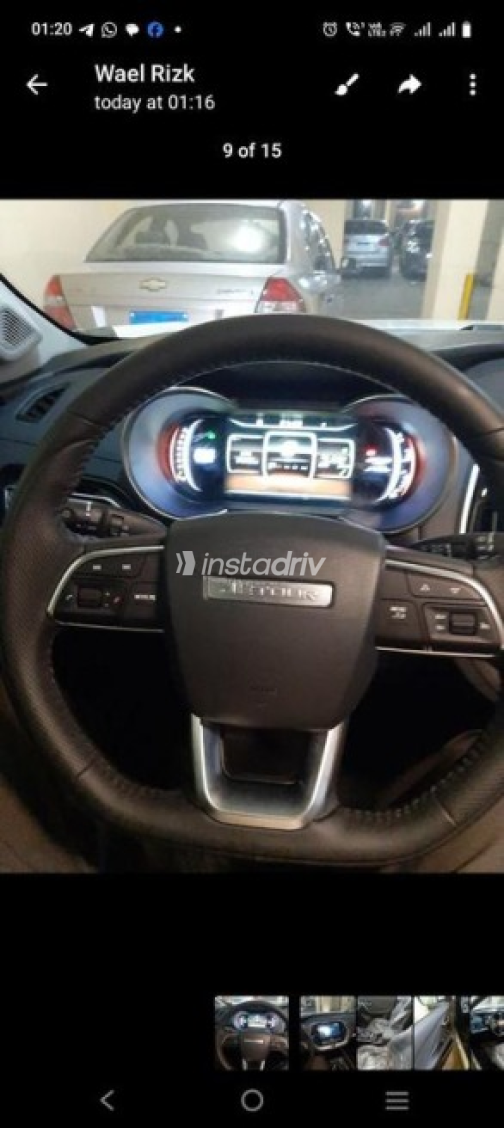 Jetour X70 2022 White Automatic Used for Sale in Greater Cairo ( Cairo + Giza) - 9
