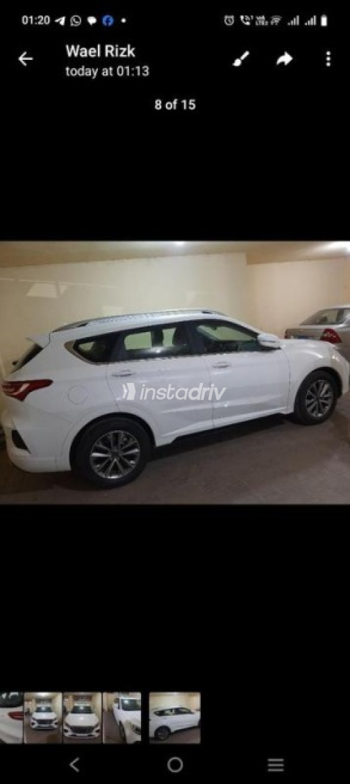 Jetour X70 2022 White Automatic Used for Sale in Greater Cairo ( Cairo + Giza) - 10