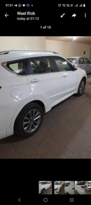Jetour X70 2022 White Automatic Used for Sale in Greater Cairo ( Cairo + Giza)