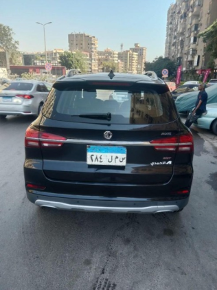 ام جى ار اكس 5 بلس 2021 أسود أوتوماتيك مستعملة للبيع في مصر الجديدة
