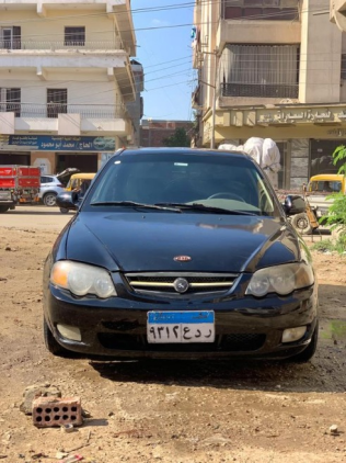 Kia Spectra 2002 Black Automatic Used for Sale in Cairo