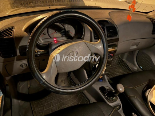 Hyundai Verna 2008 Gray Automatic Used for Sale in Cairo - 3