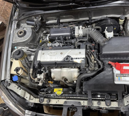 Hyundai Verna 2008 Gray Automatic Used for Sale in Cairo - 8