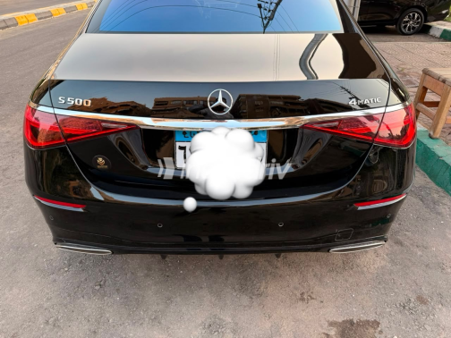 مرسيدس S 500 2021 أسود أوتوماتيك مستعملة للبيع في القاهرة الكبرى ( القاهرة - الجيزة) - 3
