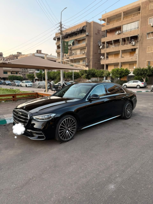 مرسيدس S 500 2021 أسود أوتوماتيك مستعملة للبيع في القاهرة الكبرى ( القاهرة - الجيزة)