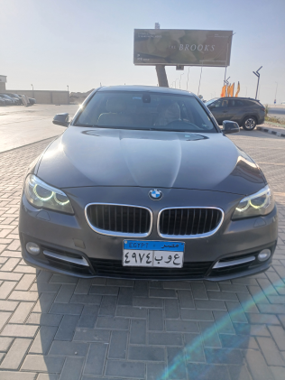 بي ام دبليو 520 2015 رمادي أوتوماتيك مستعملة للبيع في القاهرة الكبرى ( القاهرة - الجيزة)