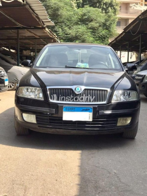 Skoda Octavia A5 2007 Black Automatic Used for Sale in Shobra - 1