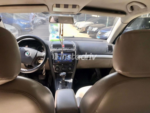 Skoda Octavia A5 2007 Black Automatic Used for Sale in Shobra - 4