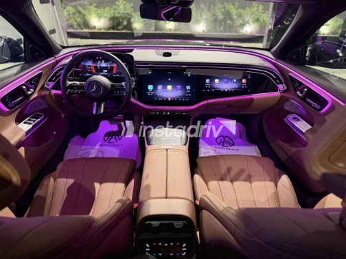 مرسيدس E 200 2026 أسود أوتوماتيك مستعملة للبيع في القاهرة - 10