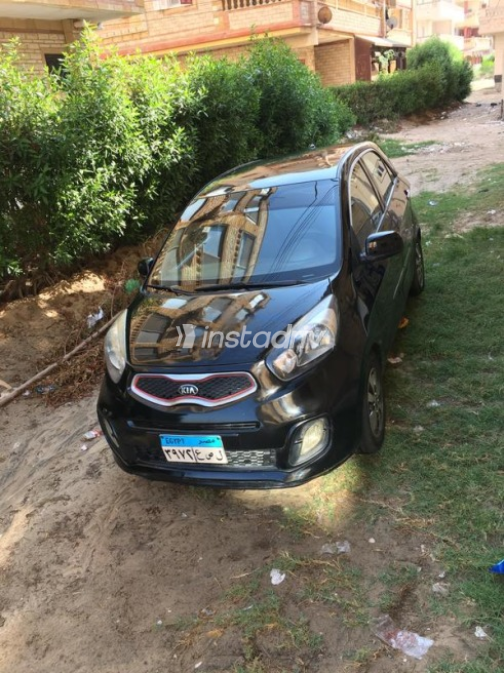 Kia Picanto 2015 Black Automatic Used for Sale in Kafr el-Sheikh - 4