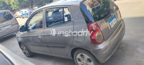 Kia Picanto 2009 Gray Manual Used for Sale in Greater Cairo ( Cairo + Giza) - 3