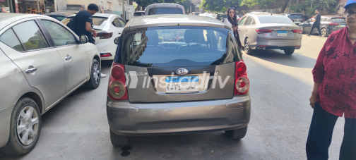 Kia Picanto 2009 Gray Manual Used for Sale in Greater Cairo ( Cairo + Giza) - 5