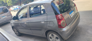 Kia Picanto 2009 Gray Manual Used for Sale in Greater Cairo ( Cairo + Giza)