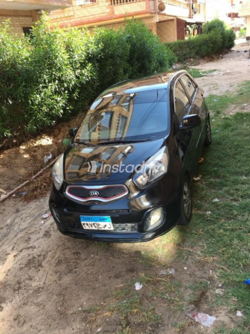 Kia Picanto 2015 Black Automatic Used for Sale in Kafr el-Sheikh - 2